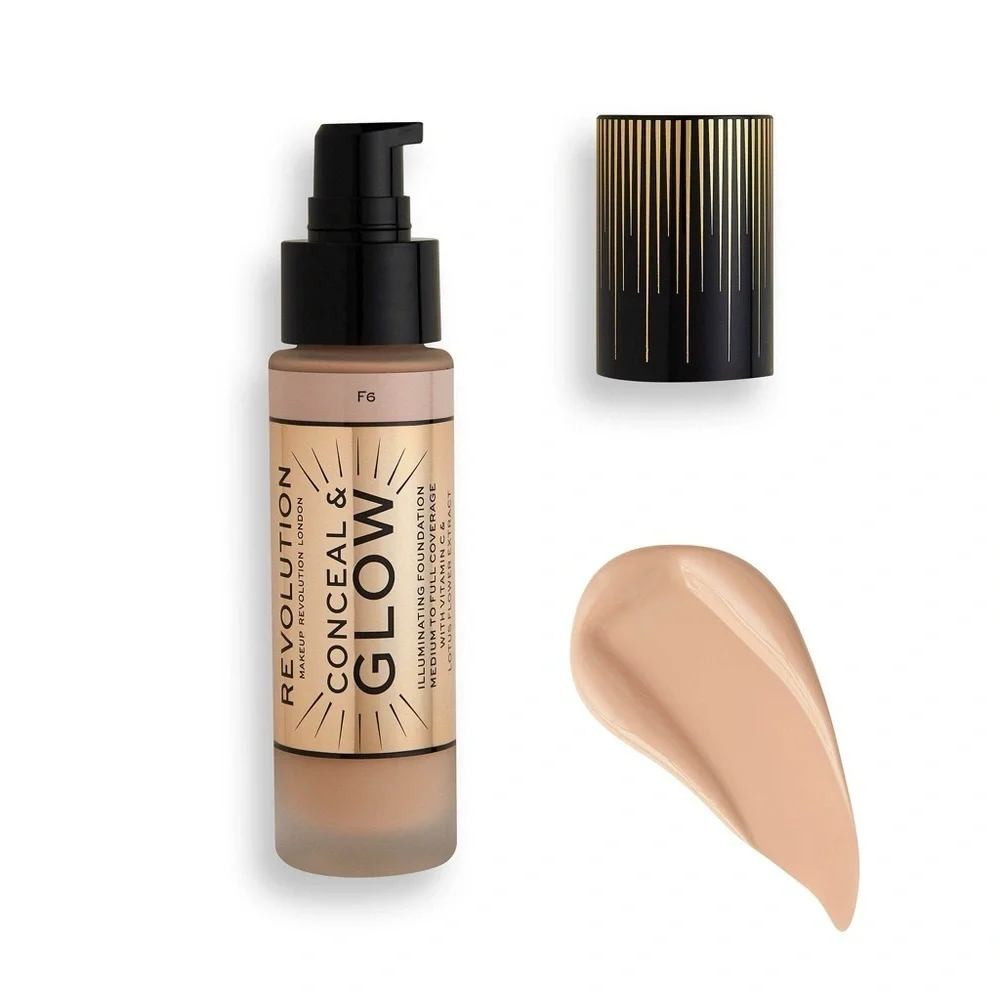 ❄️ Makeup Revolution | Conceal & Glow Illuminating Foundation F4 & F6